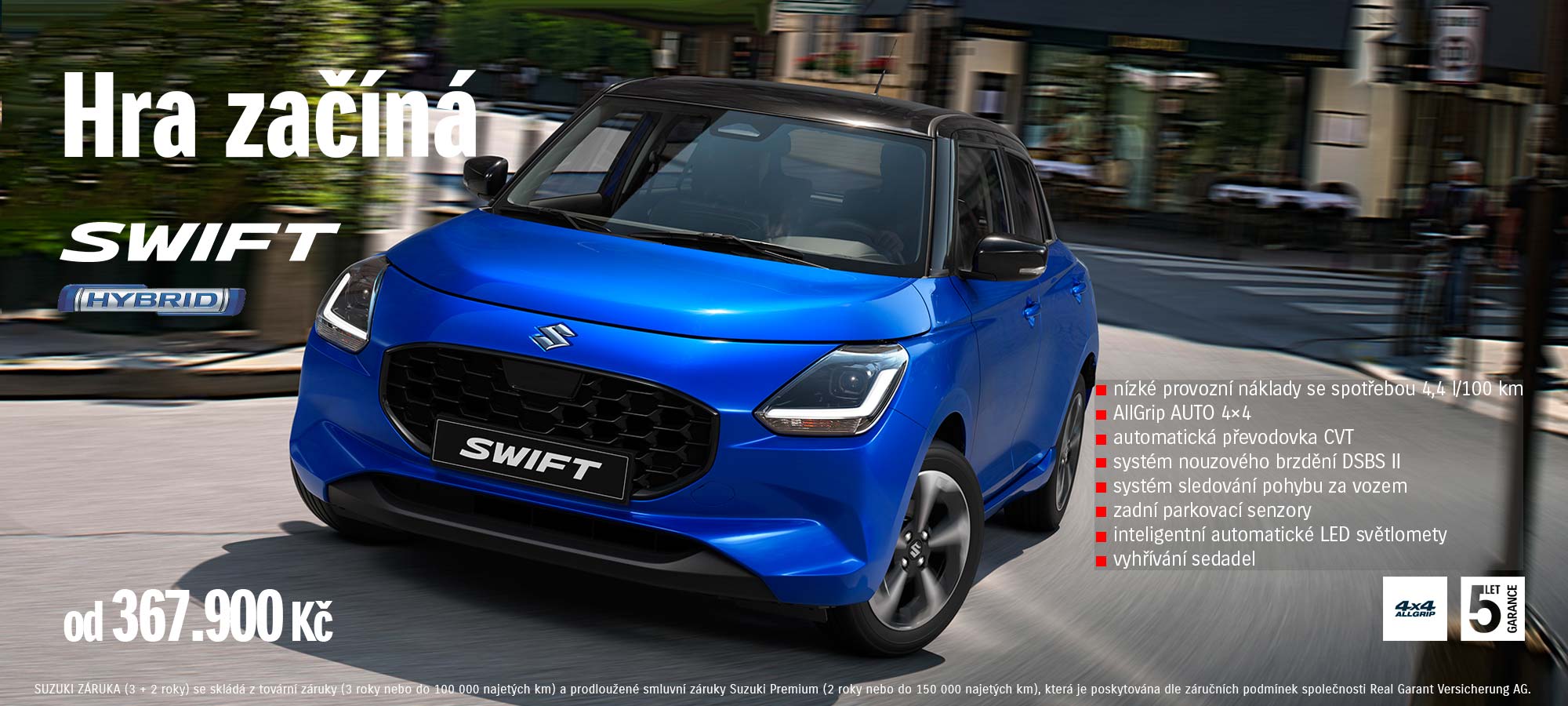 Nový SUZUKI SWIFT