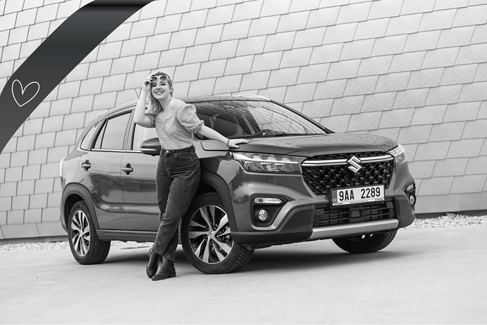 Anna Slováčková a Suzuki S-Cross