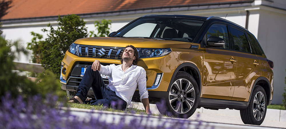 Patrik Děrgel a Suzuki Vitara S